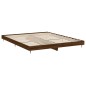 vidaXL Bettgestell Braun Eichen-Optik 120x200 cm Holzwerkstoff vidaXL Bettgestell Braun Eichen-Optik 120x200 cm Holzwerkstoff