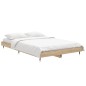 vidaXL Bettgestell Sonoma-Eiche 120x190 cm Holzwerkstoff vidaXL Bettgestell Sonoma-Eiche 120x190 cm Holzwerkstoff