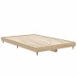 vidaXL Bettgestell Sonoma-Eiche 120x190 cm Holzwerkstoff vidaXL Bettgestell Sonoma-Eiche 120x190 cm Holzwerkstoff
