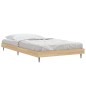 vidaXL Bettgestell Sonoma-Eiche 100x200 cm Holzwerkstoff vidaXL Bettgestell Sonoma-Eiche 100x200 cm Holzwerkstoff