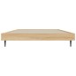 vidaXL Bettgestell Sonoma-Eiche 100x200 cm Holzwerkstoff vidaXL Bettgestell Sonoma-Eiche 100x200 cm Holzwerkstoff