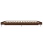 vidaXL Bettgestell Braun Eichen-Optik 135x190 cm Holzwerkstoff vidaXL Bettgestell Braun Eichen-Optik 135x190 cm Holzwerkstoff