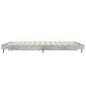 vidaXL Bettgestell Betongrau 120x190 cm Holzwerkstoff vidaXL Bettgestell Betongrau 120x190 cm Holzwerkstoff