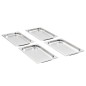 vidaXL Gastronormbehälter 12 Stk. GN 1/3 20 mm Edelstahl vidaXL Gastronormbehälter 12 Stk. GN 1/3 20 mm Edelstahl