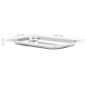 vidaXL Gastronormbehälter 12 Stk. GN 1/3 20 mm Edelstahl vidaXL Gastronormbehälter 12 Stk. GN 1/3 20 mm Edelstahl