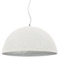 vidaXL Pendelleuchte Weiß und Silbern Ø50 cm E27 vidaXL Pendelleuchte Weiß und Silbern Ø50 cm E27