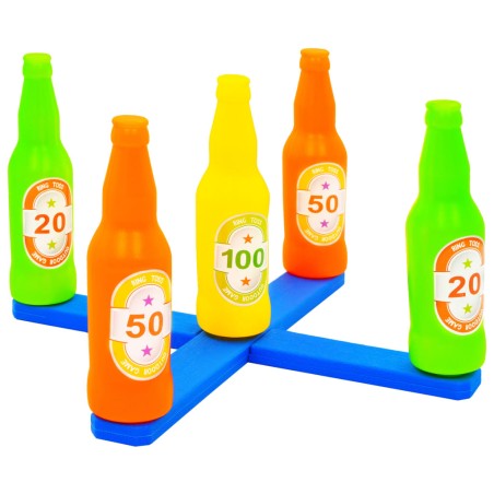 vidaXL Kinder-Ringwurfspiel-Set 42 x 42 x 23,5 cm