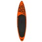 vidaXL Aufblasbares Stand Up Paddle Board Set 366x76x15 cm Orange vidaXL Aufblasbares Stand Up Paddle Board Set 366x76x15 cm Orange