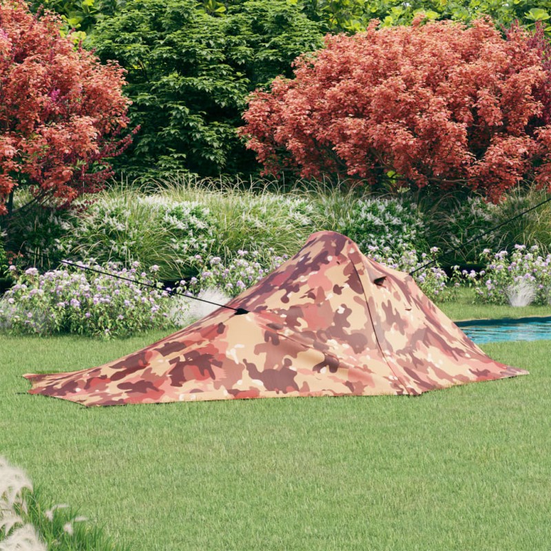 vidaXL Campingzelt 317x240x100 cm Camouflage vidaXL Campingzelt 317x240x100 cm Camouflage