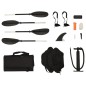 vidaXL Kajak Aufblasbar Schwarz 424x81x31 cm Polyester vidaXL Kajak Aufblasbar Schwarz 424x81x31 cm Polyester
