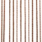 vidaXL Fadenvorhänge 2 Stk. 140 x 250 cm Braun vidaXL Fadenvorhänge 2 Stk. 140 x 250 cm Braun