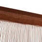 vidaXL Fadenvorhänge 2 Stk. 140 x 250 cm Braun vidaXL Fadenvorhänge 2 Stk. 140 x 250 cm Braun