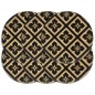 vidaXL Tischsets 6 Stk. Schwarz 38 cm Rund Jute vidaXL Tischsets 6 Stk. Schwarz 38 cm Rund Jute