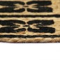 vidaXL Tischsets 6 Stk. Schwarz 38 cm Rund Jute vidaXL Tischsets 6 Stk. Schwarz 38 cm Rund Jute