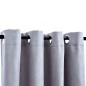 vidaXL Verdunkelungsvorhänge mit Metallösen 2 Stk. Grau 140x175 cm vidaXL Verdunkelungsvorhänge mit Metallösen 2 Stk. Grau 140x175 cm