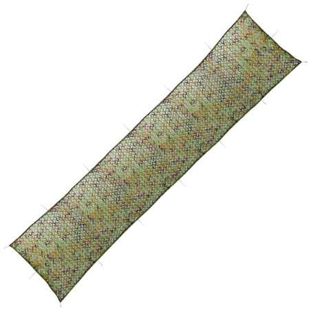 vidaXL Tarnnetz mit Aufbewahrungstasche 1,5x6 m Grün  