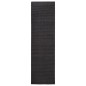 vidaXL Teppich Natur Sisal 100x350 cm Schwarz vidaXL Teppich Natur Sisal 100x350 cm Schwarz