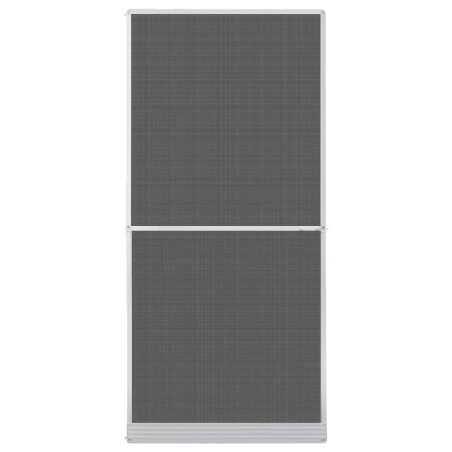 vidaXL Insektenschutz mit Scharnieren für Türen 100x215 cm Weiß