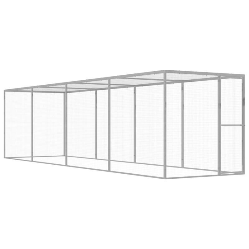 vidaXL Katzenkäfig 6x1,5x1,5 m Verzinkter Stahl vidaXL Katzenkäfig 6x1,5x1,5 m Verzinkter Stahl