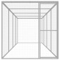 vidaXL Katzenkäfig 6x1,5x1,5 m Verzinkter Stahl vidaXL Katzenkäfig 6x1,5x1,5 m Verzinkter Stahl