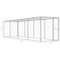 vidaXL Katzenkäfig 6x1,5x1,5 m Verzinkter Stahl vidaXL Katzenkäfig 6x1,5x1,5 m Verzinkter Stahl
