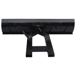 vidaXL Schneepflug für Gabelstapler 200x48 cm Schwarz
