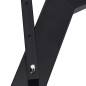 vidaXL Schneepflug für Gabelstapler 200x48 cm Schwarz vidaXL Schneepflug für Gabelstapler 200x48 cm Schwarz