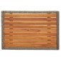 3-tlg. Garten-Lounge-Set mit Kissen Grau Poly Rattan 3-tlg. Garten-Lounge-Set mit Kissen Grau Poly Rattan