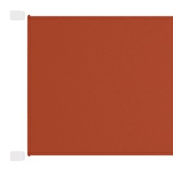 vidaXL Senkrechtmarkise Terrakotta 180x270 cm Oxford-Gewebe