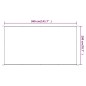 vidaXL Senkrechtmarkise Terrakotta 200x360 cm Oxford-Gewebe vidaXL Senkrechtmarkise Terrakotta 200x360 cm Oxford-Gewebe