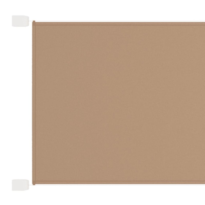 vidaXL Senkrechtmarkise Taupe 60x270 cm Oxford-Gewebe vidaXL Senkrechtmarkise Taupe 60x270 cm Oxford-Gewebe