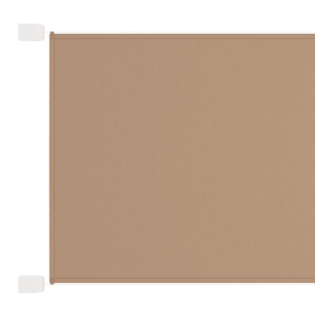 vidaXL Senkrechtmarkise Taupe 60x270 cm Oxford-Gewebe