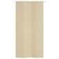 vidaXL Balkon-Sichtschutz Beige 120x240 cm Oxford-Gewebe vidaXL Balkon-Sichtschutz Beige 120x240 cm Oxford-Gewebe
