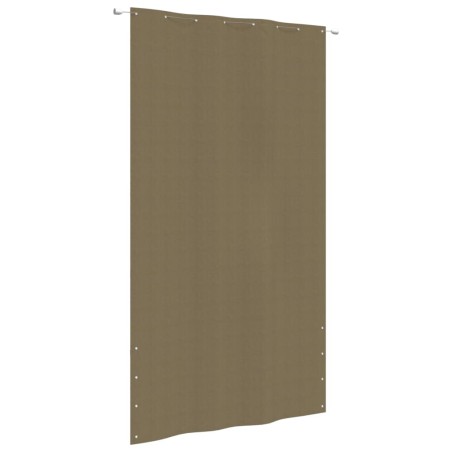 vidaXL Balkon-Sichtschutz Taupe 160x240 cm Oxford-Gewebe