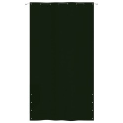 vidaXL Balkon-Sichtschutz Dunkelgrün 160x240 cm Oxford-Gewebe