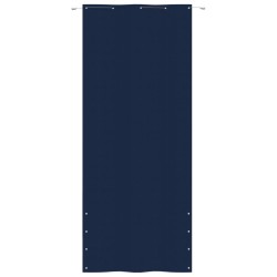 vidaXL Balkon-Sichtschutz Blau 100x240 cm Oxford-Gewebe