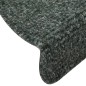 vidaXL Selbstklebende Treppenmatten 10 Stk. Grün 65x21x4cm Nadelvlies vidaXL Selbstklebende Treppenmatten 10 Stk. Grün 65x21x4cm Nadelvlies