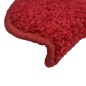 vidaXL Stufenmatten 5 Stk. 56x17x3 cm Rot vidaXL Stufenmatten 5 Stk. 56x17x3 cm Rot