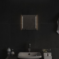 vidaXL LED-Badspiegel 30x30 cm