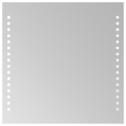 vidaXL LED-Badspiegel 30x30 cm