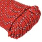 vidaXL Bootsseil Rot 3 mm 250 m Polypropylen vidaXL Bootsseil Rot 3 mm 250 m Polypropylen