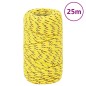 vidaXL Bootsseil Gelb 2 mm 25 m Polypropylen vidaXL Bootsseil Gelb 2 mm 25 m Polypropylen
