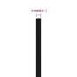 vidaXL Arbeitsseil Schwarz 2 mm 250 m Polyester vidaXL Arbeitsseil Schwarz 2 mm 250 m Polyester