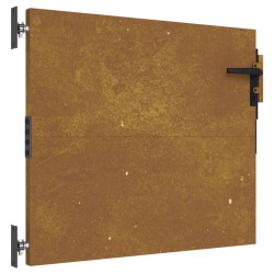 vidaXL Gartentor 85x75 cm Cortenstahl