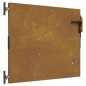 vidaXL Gartentor 85x75 cm Cortenstahl vidaXL Gartentor 85x75 cm Cortenstahl