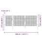 vidaXL Mesh-Gartentor Grün 400x175 cm Verzinkter Stahl vidaXL Mesh-Gartentor Grün 400x175 cm Verzinkter Stahl