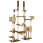 vidaXL Kratzbaum mit Sisal-Kratzsäulen Braun 234 cm vidaXL Kratzbaum mit Sisal-Kratzsäulen Braun 234 cm
