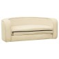 vidaXL Hundesofa Klappbar Creme 73x67x26 cm Plüsch Waschbares Kissen vidaXL Hundesofa Klappbar Creme 73x67x26 cm Plüsch Waschbares Kissen