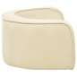 vidaXL Hundesofa Klappbar Creme 73x67x26 cm Plüsch Waschbares Kissen vidaXL Hundesofa Klappbar Creme 73x67x26 cm Plüsch Waschbares Kissen