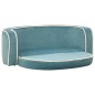 vidaXL Hundesofa Klappbar Türkis 73x67x26 cm Plüsch Waschbares Kissen vidaXL Hundesofa Klappbar Türkis 73x67x26 cm Plüsch Waschbares Kissen